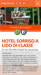 Mobile Screenshot of hotelsorriso.net